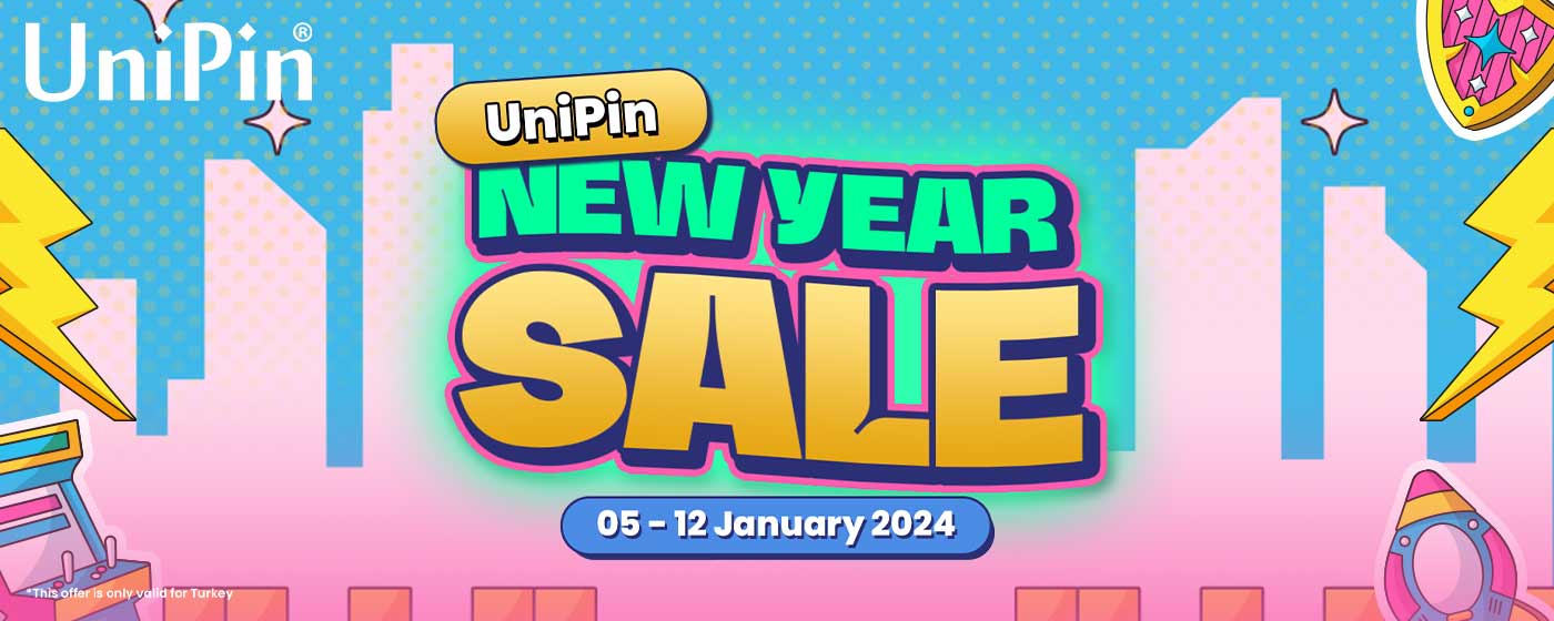 🎮🔥UniPin's New Year SALE🔥🎮